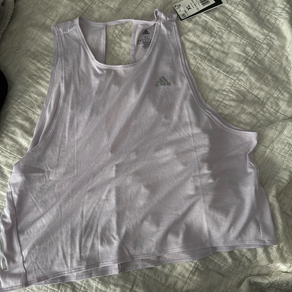 Lavender running tank